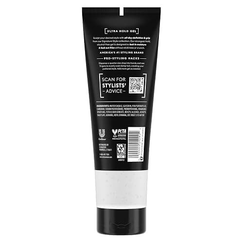 TRESemmé Gel Ultra Hold for 24H Frizz Control, with Pro Lock Technology, 9 oz thumbnail 2
