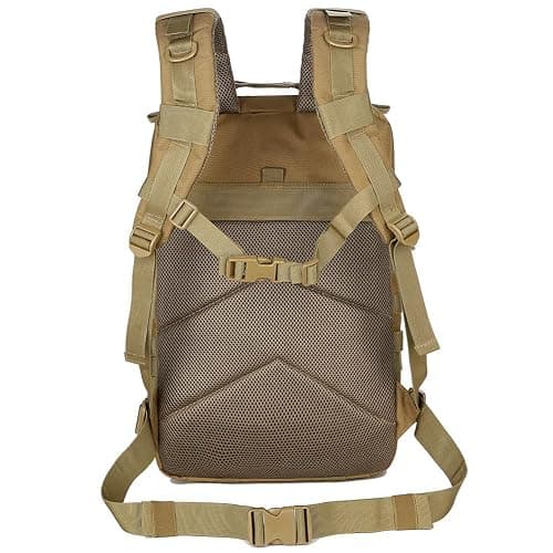 QT&QY 45L Military Tactical Backpacks Molle Army Assault Pack 3 Day Bug Out Bag Hiking Treeking Rucksack… thumbnail 4