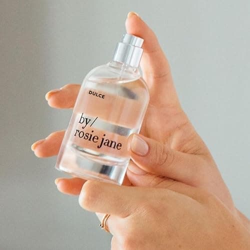 By Rosie Jane Eau De Parfum Spray (Dulce) - Clean Perfume for Women - Non-Toxic Body Mist with Notes of Creamy Vanilla, Brown Sugar & Warm Hinoki Wood - Paraben, Sulfate & Phthalate Free (50ml) thumbnail 6
