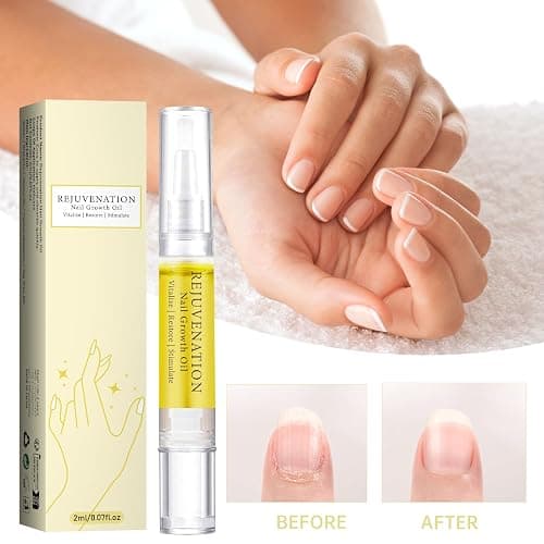 Fiorland Nail Growth Oil, Rejuvenation Nail Strengthener & Repair Serum with Nail File- 3 in 1 Formula for Instant Growth, Cuticle Care (3PCS) - 1 Count (Pack of 3) thumbnail 2