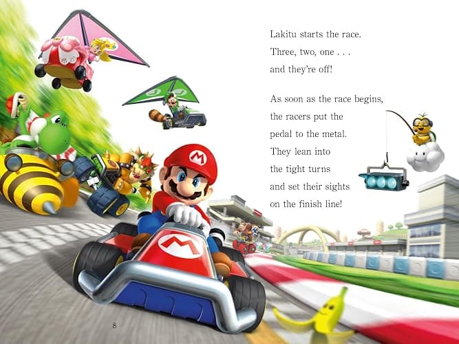 Mario Kart: Off to the Races! (Nintendo® Mario Kart) (Step into Reading) thumbnail 4