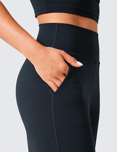 CRZ YOGA Butterlift Wide Leg Pants Pockets 29"/31"/33" - High Waisted Yoga Lounge Buttery Soft Comfy Casual Womens thumbnail 4