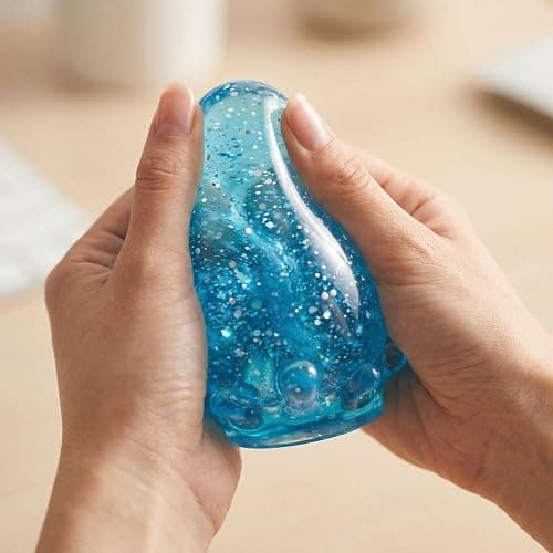 FQZWONG 1 Packs Dream Drop Stress Balls for Adults Fidget Adults, Fidgets Silicone Sensory for Autism, ADHD, Sensory Stress Relief Birthday Day Gifts1 thumbnail 5