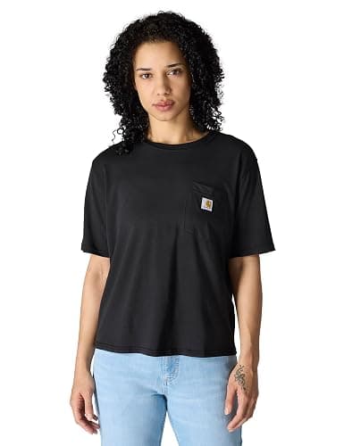 Carhartt Women's Tencel Fiber Series Loose Fit Short-Sleeve Pocket T-Shirt (Also Available in Plus Sizes) - Image 1