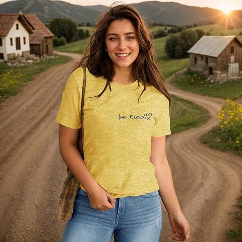 Women Graphic T-Shirts Casual Short Sleeve Tee Tops(Available in Plus Size) thumbnail 2