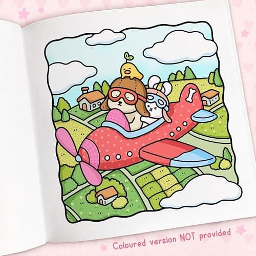 Cozy Cuties: A Cute and Comfy Colouring Book for All Ages (Coco Wyo) thumbnail 3