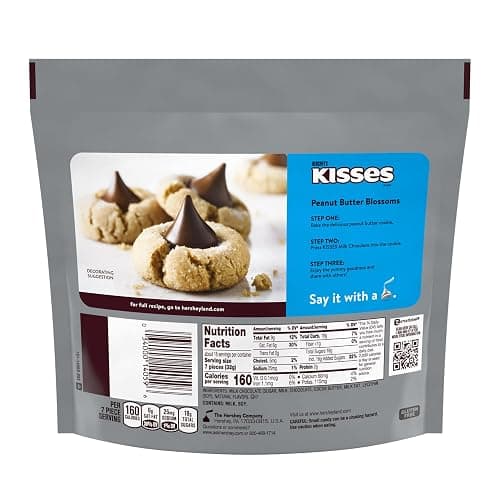 HERSHEY'S KISSES Milk Chocolate Candy Family Pack, 17.9 oz thumbnail 3