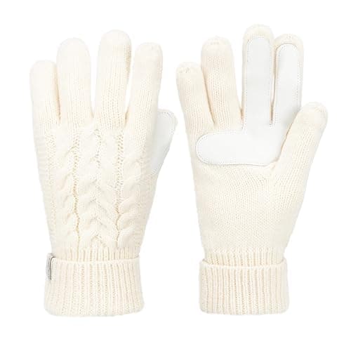 isotoner womens Touchscreen Cable Knit Sherpasoft Gloves thumbnail 5