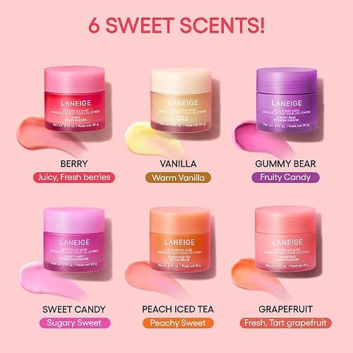 LANEIGE Lip Sleeping Mask: Nourish, Hydrate, Vitamin C, Murumuru & Shea Butter, Antioxidants, Flaky, Dry Lips thumbnail 8
