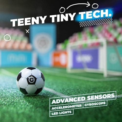 Sphero Mini Soccer - Coding Robot Ball - Educational Coding and Gaming for Kids and Teens - Bluetooth Connectivity - Interactive and Fun Learning Experience for Ages 8+ thumbnail 6