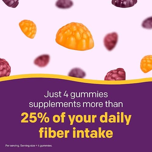 MiraFIBER Gummies, From The Makers of MiraLAX, Fiber to Support Your GLP-1 Journey, 8g Per Serving, Gut Health for Men & Women, Prebiotic Fiber Gummies for Adults, Mixed Fruit Flavor 72Ct thumbnail 6