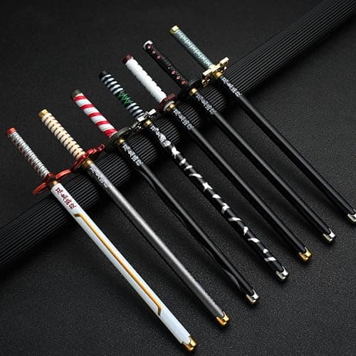 Larmuroki Samurai Sword Pen - Samurai Sword Katana Model, Anime Sword Pen, 8 Inches Anime Signature Pen, Comes with a Ball Point Pen Refill and a Sword Stand thumbnail 6