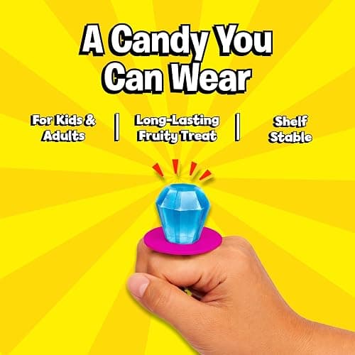 Ring Pop Lollipops - Bulk Candy Individually Wrapped Suckers Variety Party Pack- 50 Count w/Assorted Flavors - Hard Candy for Party Favors, Kids & Goodie Bags thumbnail 4