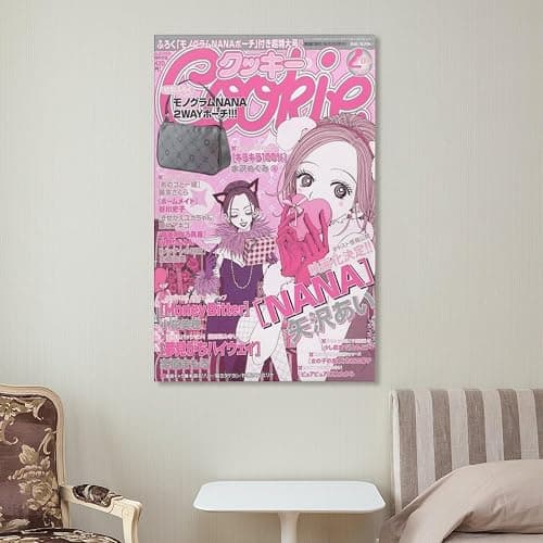TVLV Vintage Nana Anime Poster 28 Art Poster Canvas Painting Decor Wall Print Photo Gifts Home Modern Decorative Posters Framed/Unframed 12x18inch(30x45cm) thumbnail 7