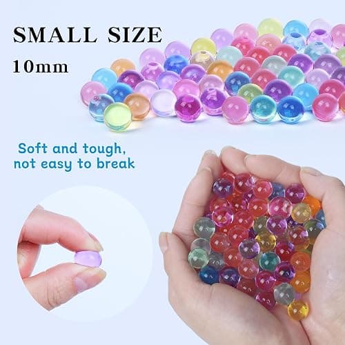 300,000Pcs Wate Beads for Centerpieces Vase Filler Beads for Soilless Planting, Fragrance Diffusion, Floating Candle Holding,Non-Toxic Beads for Wedding Centerpiece,Floral Decorations thumbnail 4