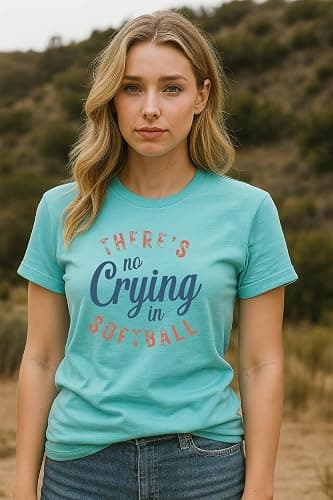 Mihvhyrt Softball Lover Mom T Shirt Grandma Baseball Softball Graphic Mama Coach Women Gift Sport Mom Must Have Essential thumbnail 3