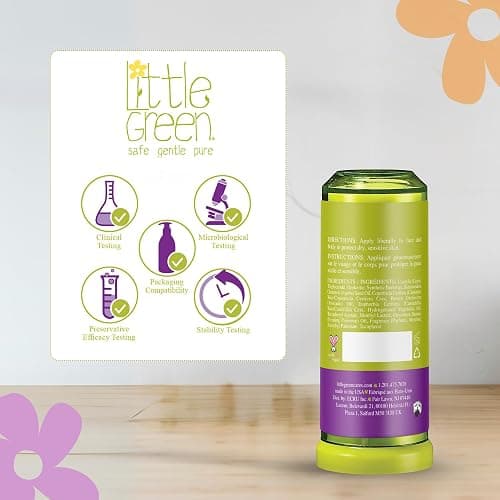 Little Green Soothing Balm, Moisturizing Balm for Baby and Kids Chapped Lips, Cheeks & Dry Skin - 1 Ounce (Pack of 1) thumbnail 5