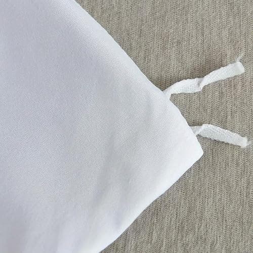 Nyescasa Bettwäsche 200x220 Weiß mit Herzen Schwarz Herz Bettbezug Weich Mikrofaser Mädchen Herzmuster Bettwäsche Set mit Reißverschluss und 2 Kissenbezug 80x80cm thumbnail 7