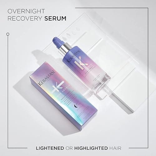 KERASTASE Blond Absolu Cicanuit Serum - Overnight Hair Serum, Hydrates and Softens Color Treated Hair, With Hyaluronic Acid and Edelweiss Flower thumbnail 2