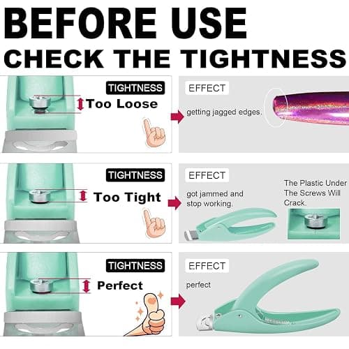 Green Adjustable Nail Clippers with Magnets Sizers for Acrylic Nails, Artificial Fake Nail False Nail Tip Cutter Trimmer Manicure Pedicure Sharp Blade Clip Tool For Salon Home Art Beauty thumbnail 5