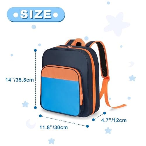 CURMIO Toy Cars Storage Backpack Compatible with Monster Jam Trucks/Hot Wheels 1:64 Scale Monster Trucks, Portable Carrying Case Bag with Front Pocket for Monster Truck, Dark Blue (Bag Only) thumbnail 6