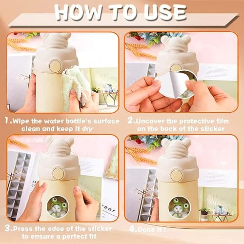 106 Pcs Funny Cat Stickers Cute Cat Meme Sticker Kitten Stickes for Adults Teens Funny Animal Vinyl Waterproof Stickrs for Water Bottles Laptops Phone Luggage Guitar thumbnail 6