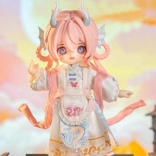 CALEMBOU BJD Blind Box, 1/12 Cute NAGI The Untrammeled Traveler Series BJD Doll, 5.5 Inches Collectable Action Figure for Birthday Gifts (Nagi-XYY-1box) thumbnail 7