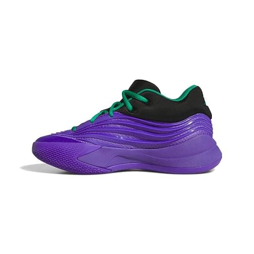 adidas Kids Boys Dame X Basketball Sneakers Shoes - Green - Image 1