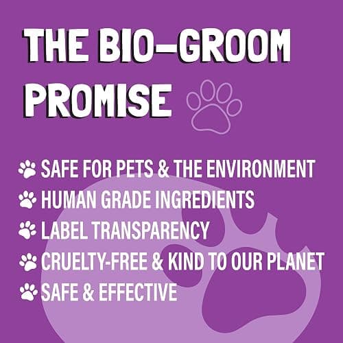 Bio-Groom Dog Shampoo and Conditioner Set - Tearless Shampoo for Dogs, Puppies & Cats, Moisturizing Conditioner for Dry Skin - Silk Conditioning Creme Rinse & Tear Free Shampoo, 12 Fl Oz Each (1 Set) thumbnail 4