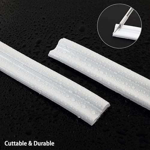 Trimold Peel - Adhesive chaise Rail formant, revêtement mural auto - adhésif pour la décoration de la maison et la protection murale,3M X 4cm thumbnail 6