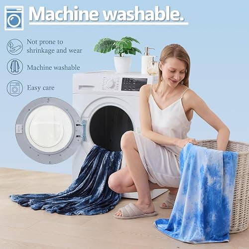 Qieryun Cooling Blanket Queen Size (90"X90"), Cold Blanket for Hot Sleepers, Ultra-Cool Lightweight & Breathable, Soft Thin for Night Sweats, Bed & Couch thumbnail 7
