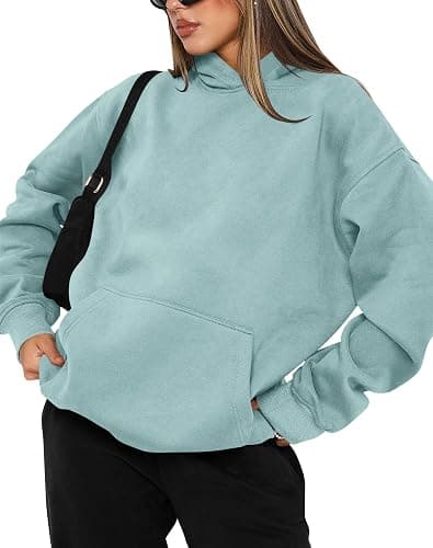 TICTICMIMI Women's Hoodies Sweatshirts Cute Long Sleeve Tops Loose Fleece Pullover Shirts with Pocket thumbnail 2