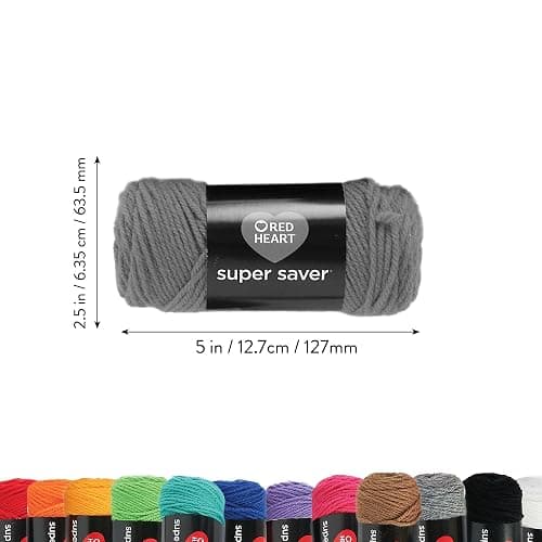Red Heart Super Saver Super Yarn Craft Kit for Crochet & Knitting & Amigurumi Projects thumbnail 3