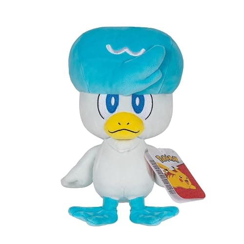 Pokémon Paldea First Partner Plush 3 Pack - 8-Inch Pokémon Plush of Fuecoco, Quaxly, and Sprigatito thumbnail 5