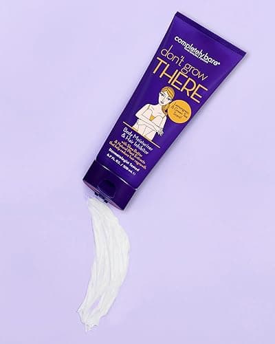 Completely Bare don't grow THERE Body Moisturizer & Hair Inhibitor - Shea Butter & Hair Minimizers 6.7 FL OZ thumbnail 6
