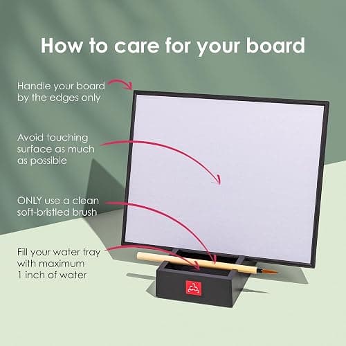 Buddha Board – The Original Water Painting Board for Mindfulness & Creativity – Unique Gift for Artists, Adults & Kids – Mess-Free Zen Art Supplies thumbnail 9