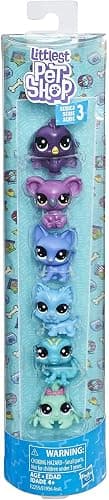 Littlest PetShop Mini Scale Tube Pets Kitty Dog Crab Pet Shop and More - Image 1