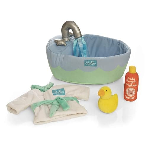 Manhattan Toy Stella Collection Soft Bath Playset with Accessories for 12" and 15" Soft Dolls thumbnail 4