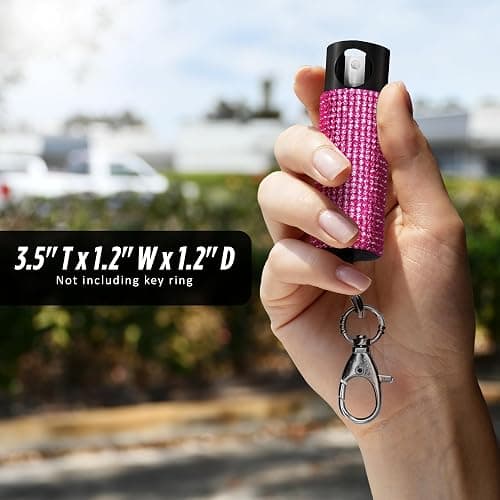 Guard Dog Security Pepper Spray and Stun Gun Flashlight, Rechargeable, Self-Defense Keychain for Women, Pepper Spray Stun Gun Combo, Personal Security Value Set, Rechargeable Flashlight, 0.5 fl oz thumbnail 3