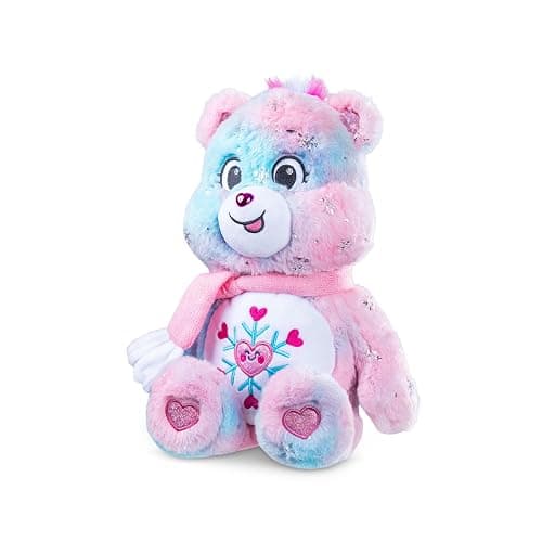Care Bears - Collector Edition 14" Snowflake Sparkle Bear - Medium Size Plush - Soft, Huggable Plushie, Stuffed Animal for Girls and Boys, Ages 4+ thumbnail 5