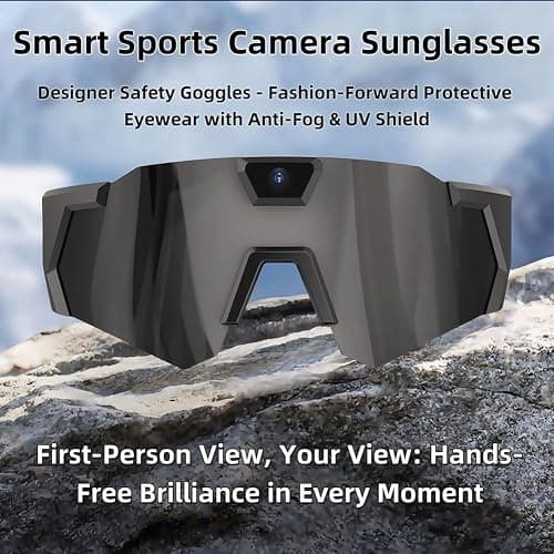 Softball Glasses with Camera, Pov Glasses Camera 4k with 32gb Sd Card, For Baseball & Outdoor thumbnail 6
