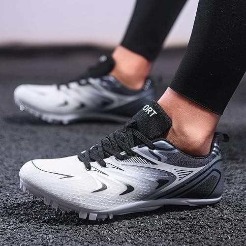  Track Spikes Shoes  Racing Jumping Sprint Shoe thumbnail 7