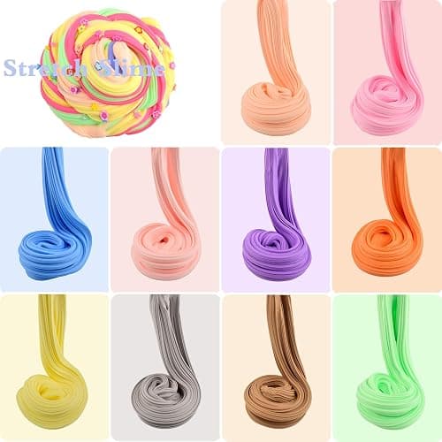 66 Pack Mini Butter Slime Kit, Super Soft and Non-Sticky, Scented DIY Slime with Cute Charms, Bulk Slime for Kids, Party Favors,Christmas Stocking Stuffers for Girls Boys 8-12, Classroom Rewards thumbnail 4