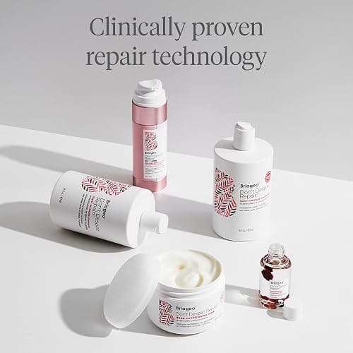 Briogeo Don't Despair, Repair! Deep Conditioning Mask, Deep Conditioner for Dry Damaged or Color Treated Hair, Prevent Future Breakage, Protein Mask for Stronger Hair, Vegan, Cruelty-Free thumbnail 8