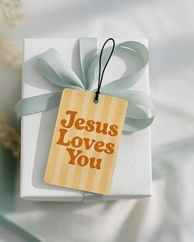 DVFDBHSV Orange Boho Christian Car Air Freshener 4 Pcs for Women Girls | Religious Car Accessories Mirror Decor, Orange Christian Hanging Air Freshener for Cars Closet Drawer Books thumbnail 7