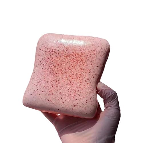 Sticky Bread Butter, Slow Rising, Food Squishys, Realistic Shaped, Slow Rise Squishys, Glitter Moldable Toys, Squeeze Food Toy for Adults - Image 1