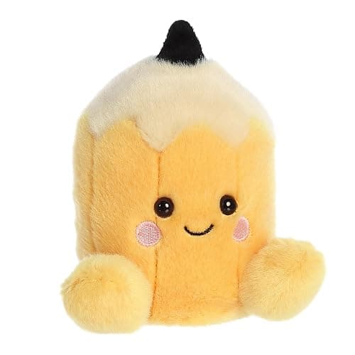 Aurora® Adorable Palm Pals™ Tike Pencil™ Stuffed Animal - Pocket-Sized Play - Collectable Fun - Yellow 5 Inches thumbnail 3