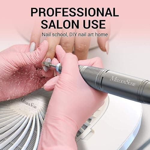 MelodySusie Nail Dust Collector with Reusable Filter, Powerful Vacuum Fan, Low Noise, Nail Salon thumbnail 2