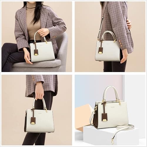 Cnoles Handbags for Women Large Capacity Tote Shoulder Bags Ladies Handle Satchel Purse thumbnail 2