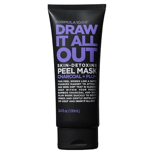 FORMULA 10.0.6 - Draw It All Out Skin-Detoxing Charcoal Peel Mask 3.4 fl oz (100ml) - Image 1